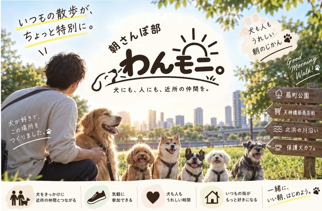 わんちゃんは飼ってませんが、友達になりたくて