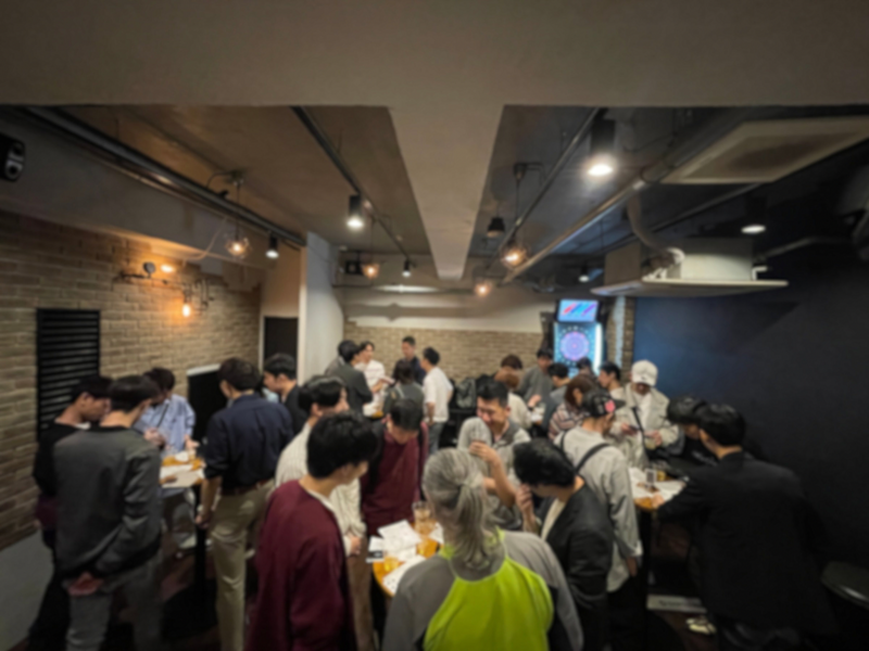 新宿カフェ会の様子