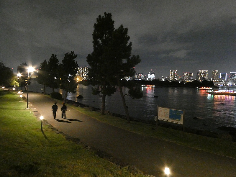 お台場の夜景を見ながらウォーキング＆写真撮影しよう！