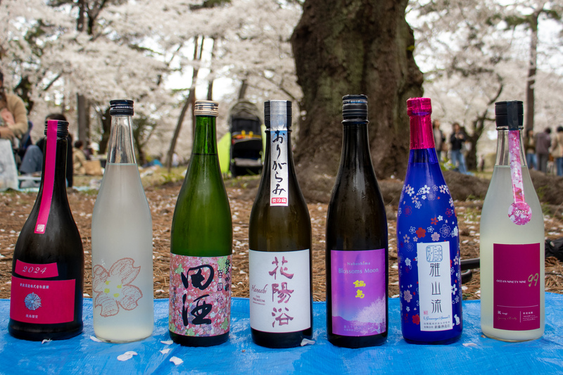 2025/04/06　日本酒でお花見
