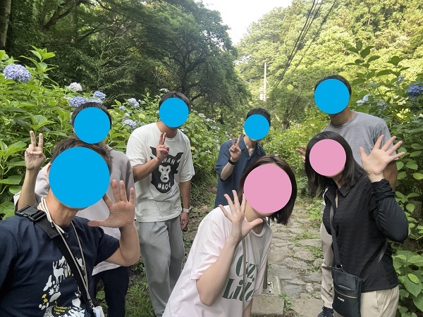 2025/6/28 石段の紫陽花が人気の栃木県の太平山