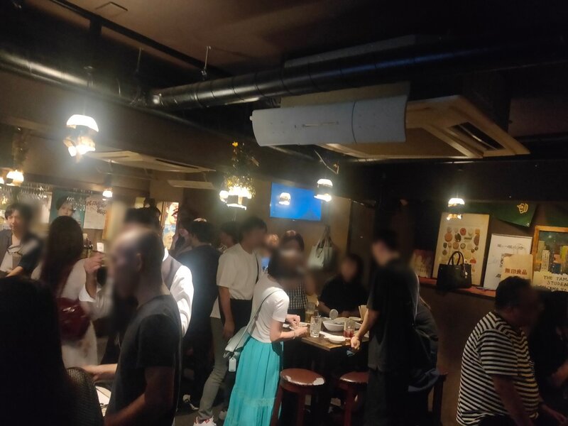 2025/07/5🍺40代50代🍝スタンドバー(椅子あり)貸切🚪飲み放題＆５品🍹を開催しました😄