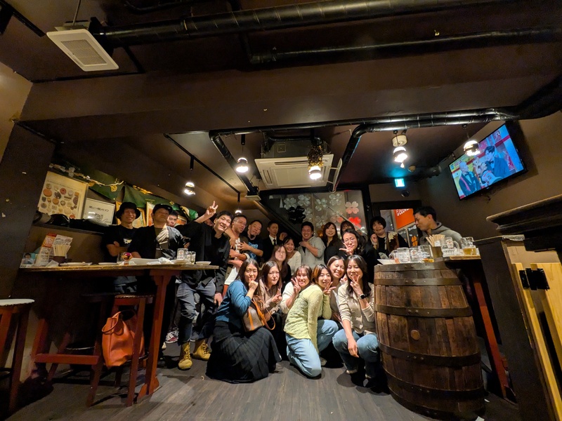 2025/10/11　30,40代限定スタンディングバーで美味しいお酒と料理で繋がる会