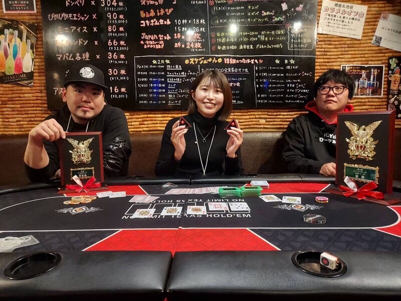 第2期pokerリーグ戦決勝大会♪