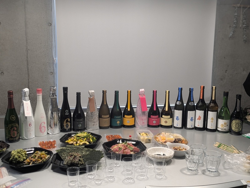 2025/12/6　ゆるく日本酒会。