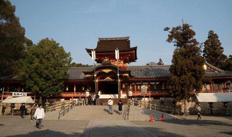 2025/12/30表参道からいく石清水八幡宮とエジソン記念碑　