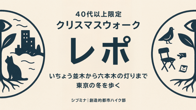 40代以上限定|クリスマスウォーク 実施レポート