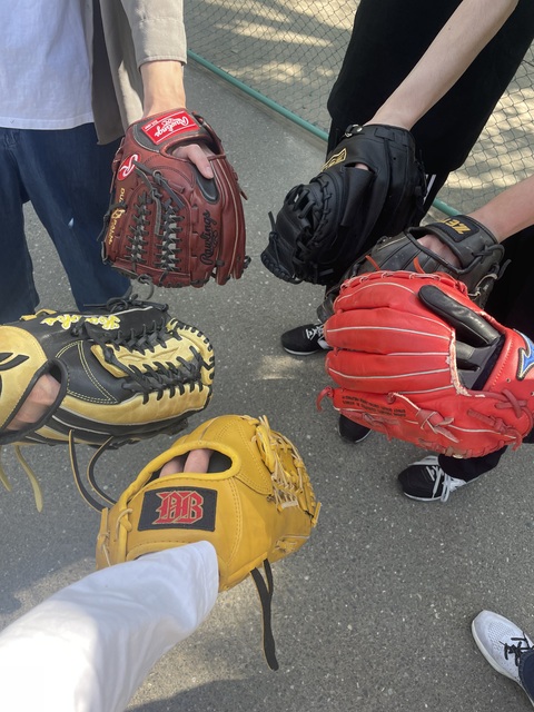 初キャッチボール会⚾️