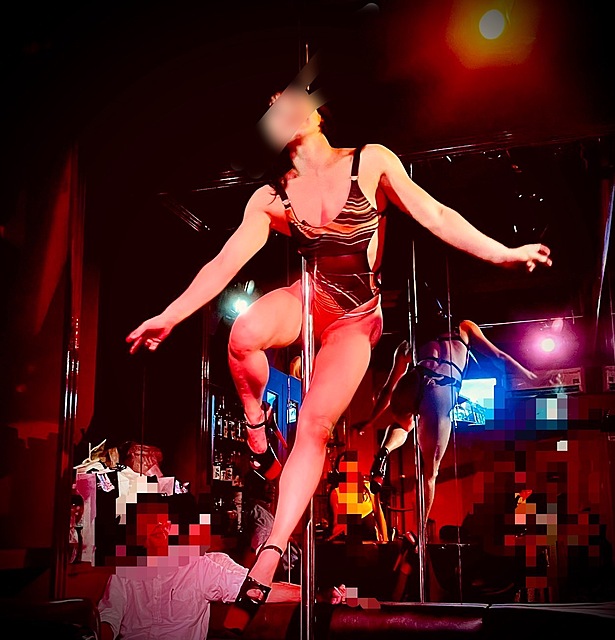 荻窪でポールダンス鑑賞😃