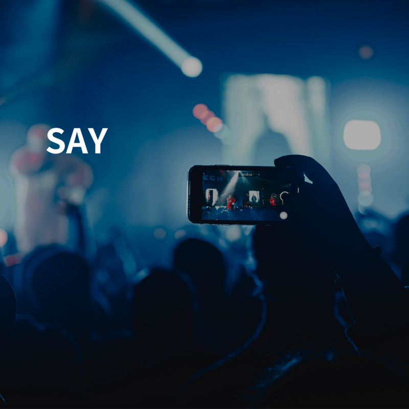 SAY