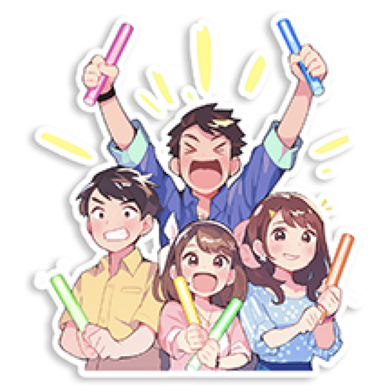【つなげーと公式】女性アイドル推し活サークル