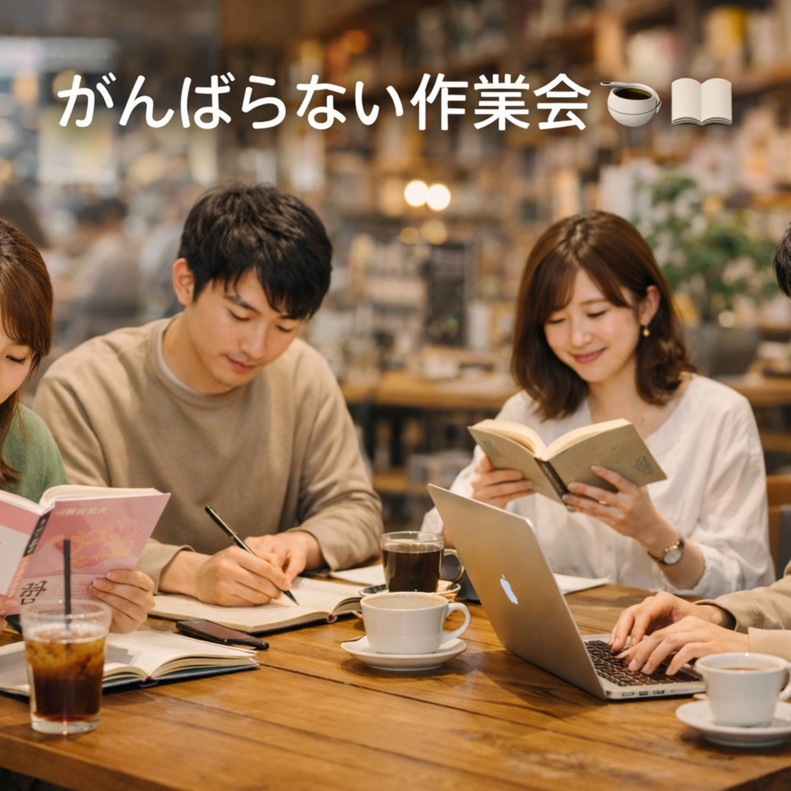 頑張らないゆるい作業会🍀