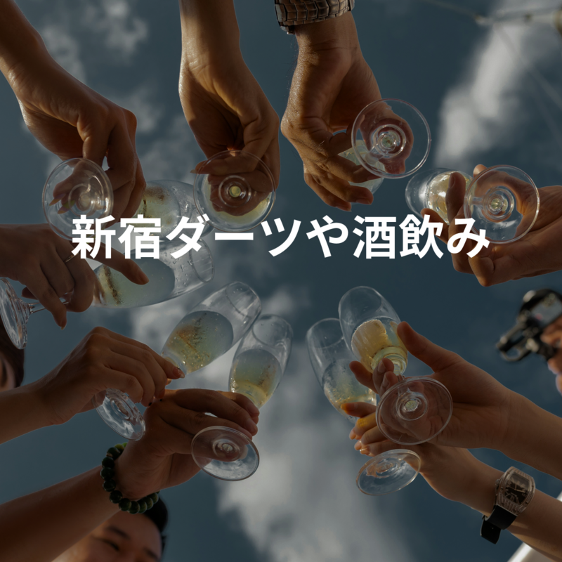 新宿ダーツや酒飲み