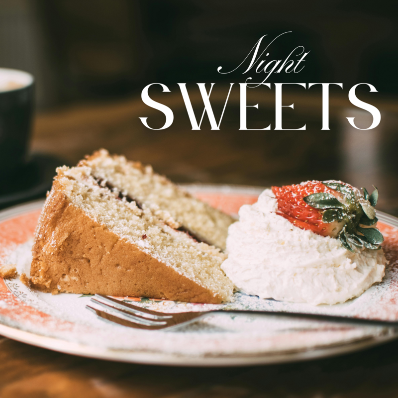 夜 × スイーツの会🍰