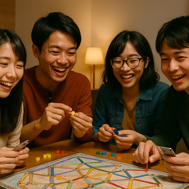 ボードゲームで仲良くなろうの会🥂