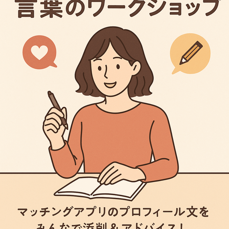 あなたらしさを伝える言葉のワークショップ