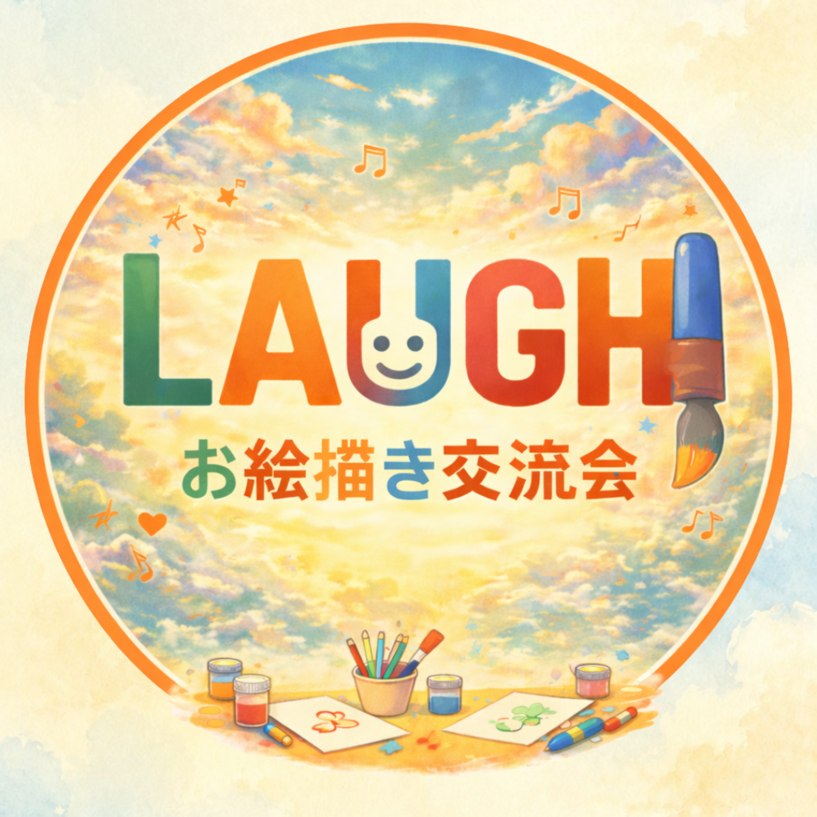 LAUGHお絵描き交流会