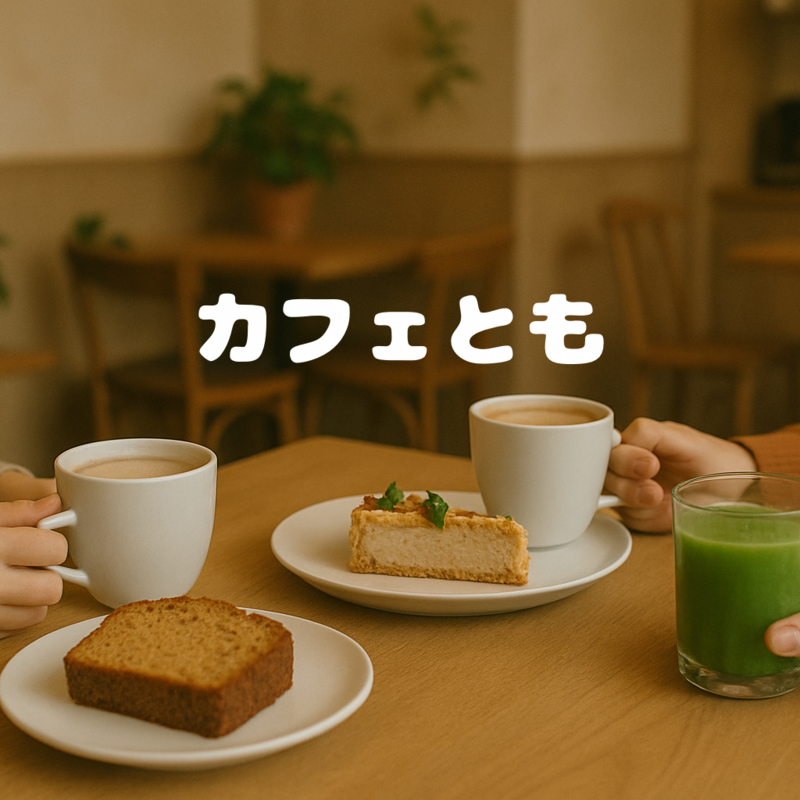 【カフェとも】カフェが好きなお友達☘️