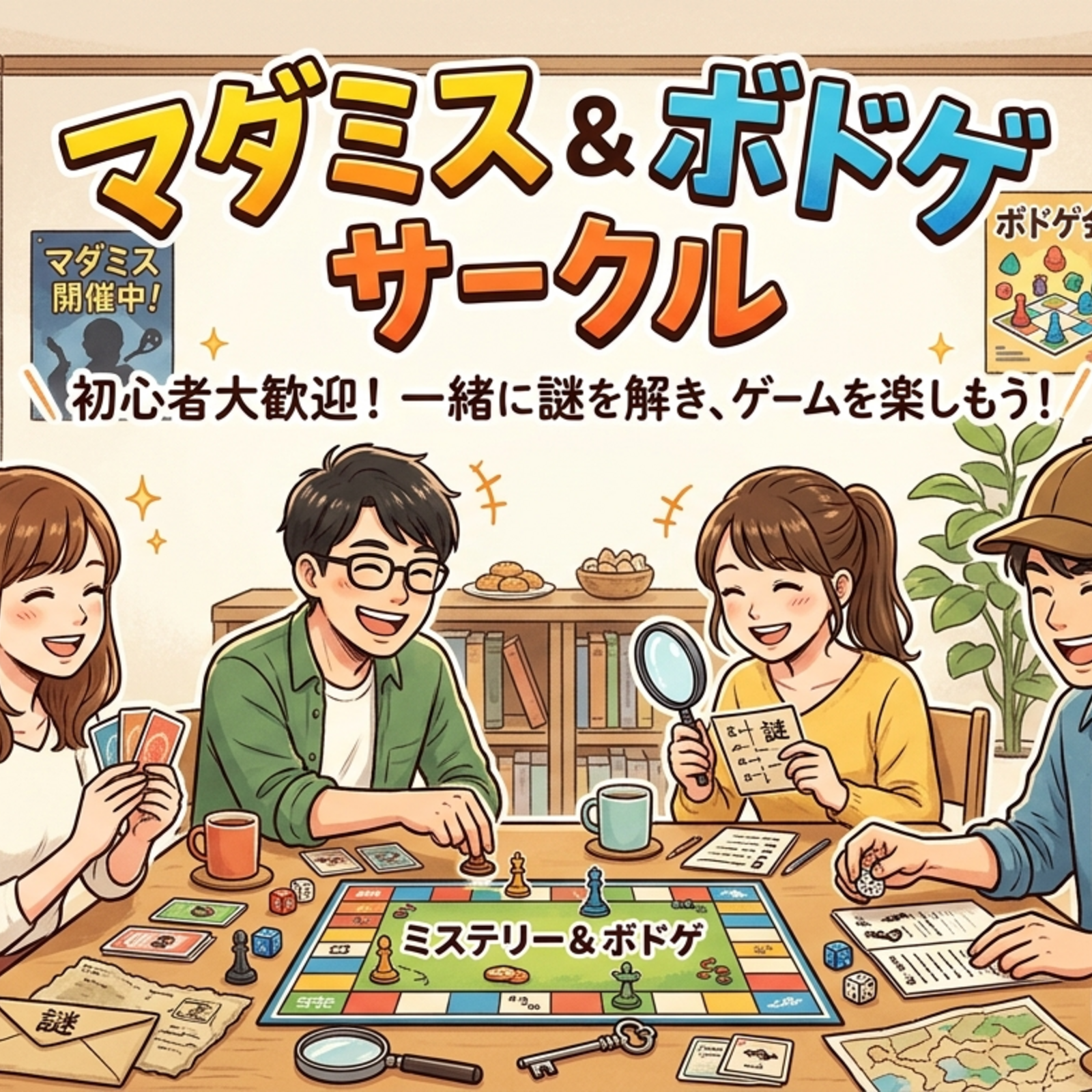 マダミス&ボドゲサークル