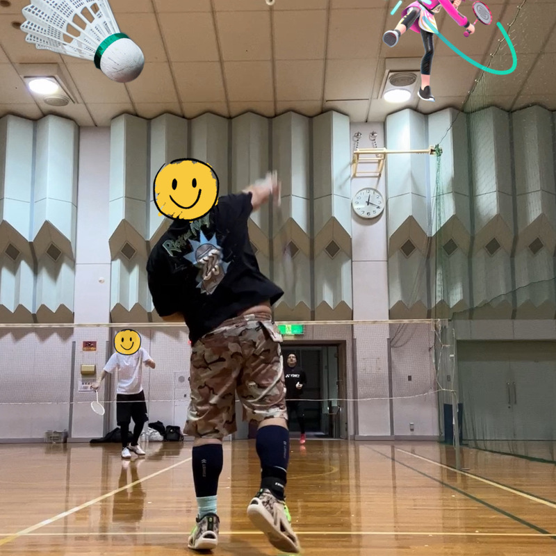 平日昼バドミントンしたいよ倶楽部！
