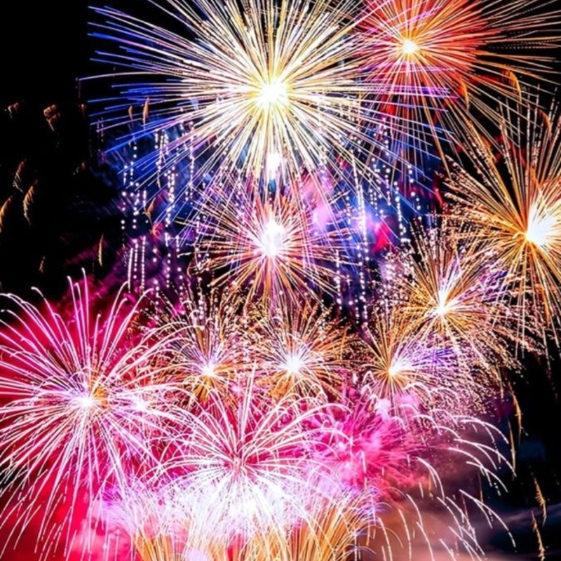 花火大会🎆みんなで協力して場所取りしよう✨