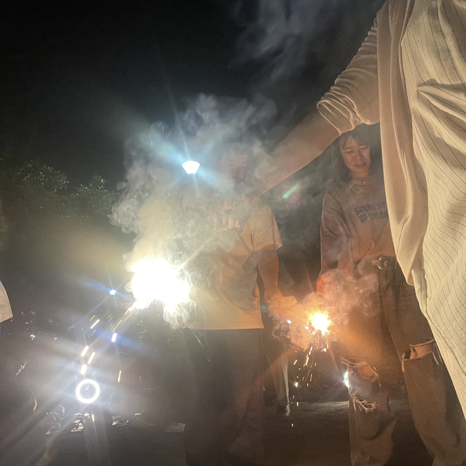 二子玉川で花火🎆