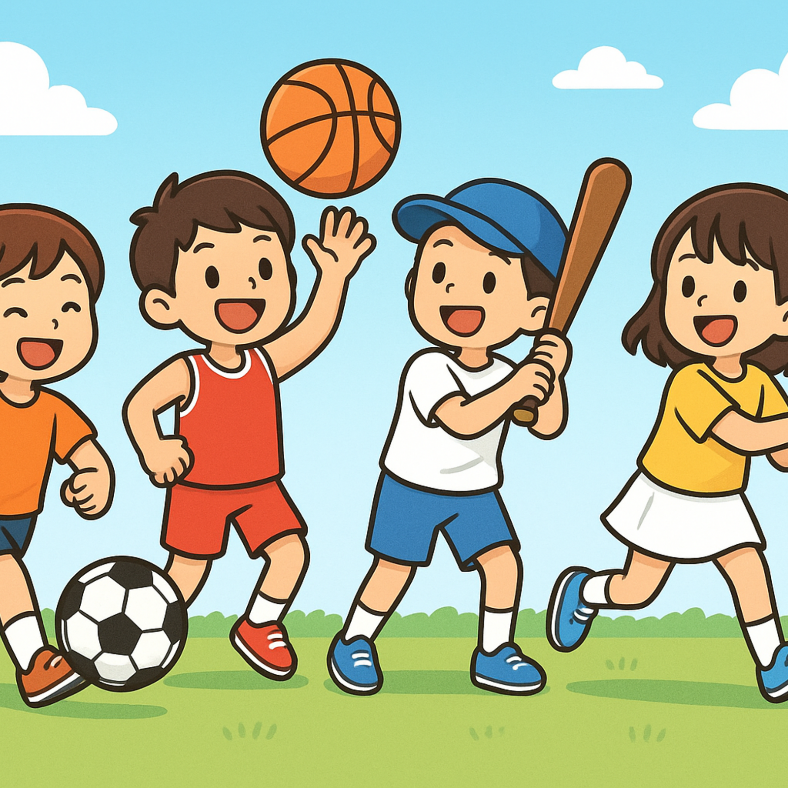 ゆったりとスポーツ