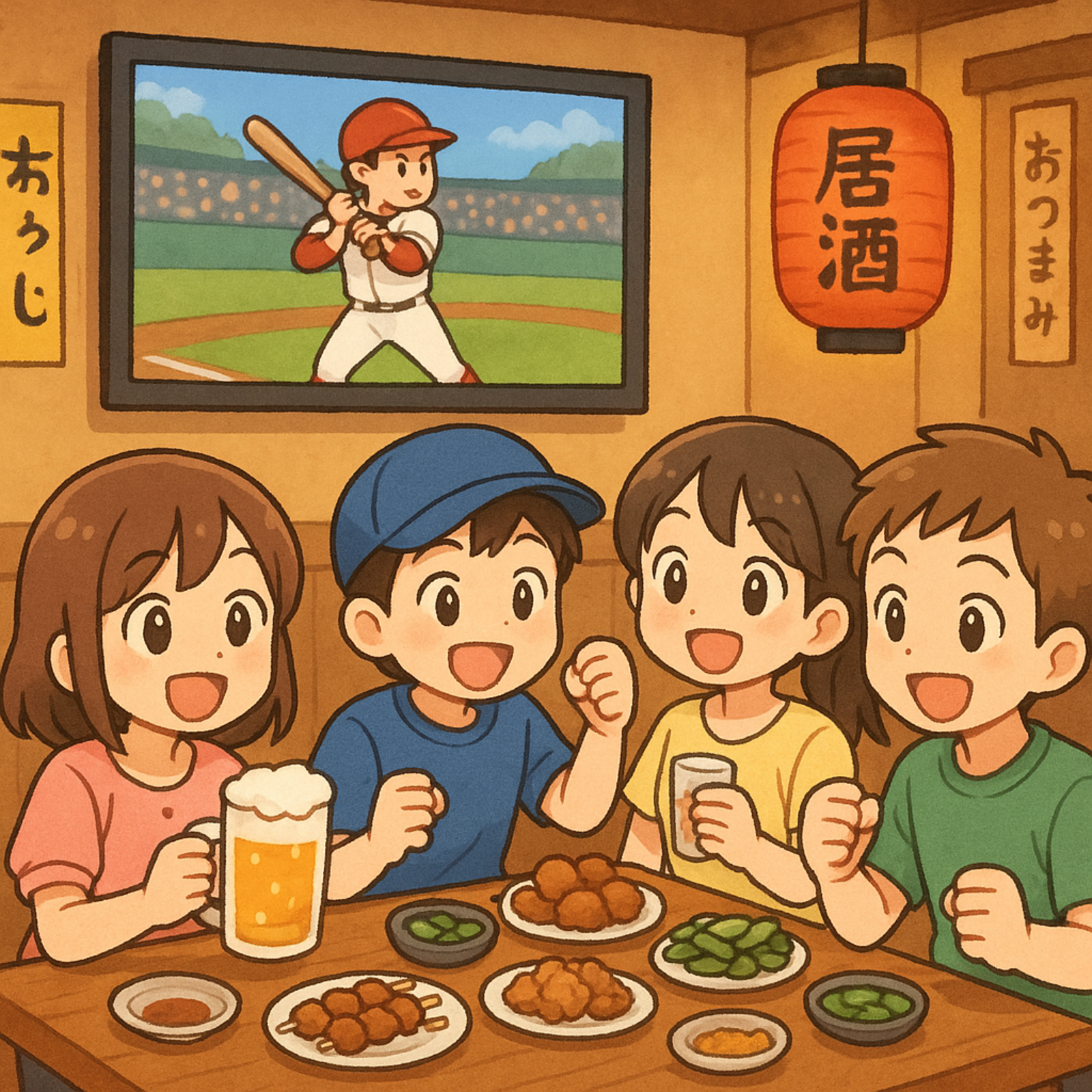 【20代限定】居酒屋で野球観戦⚾️
