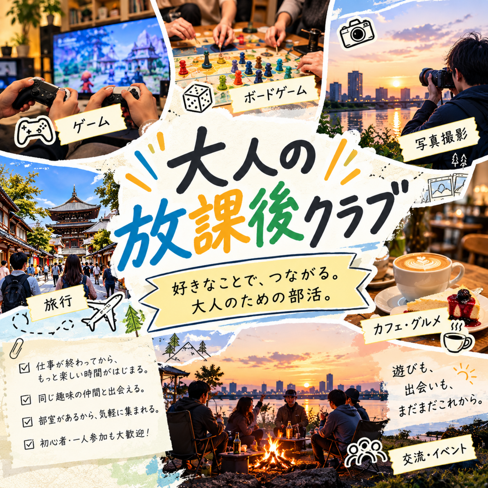 大人の放課後クラブ