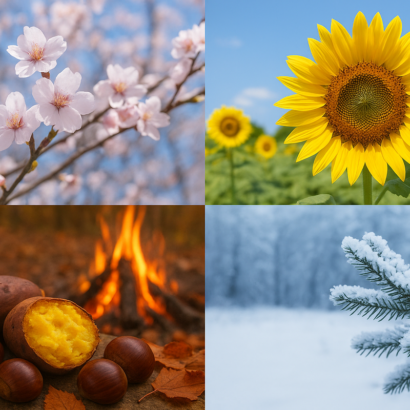 【☘️🌻季節感じ隊🍂❄️】