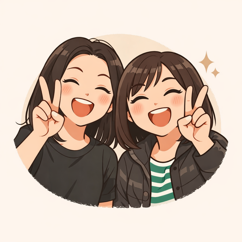 ピースピース✌️