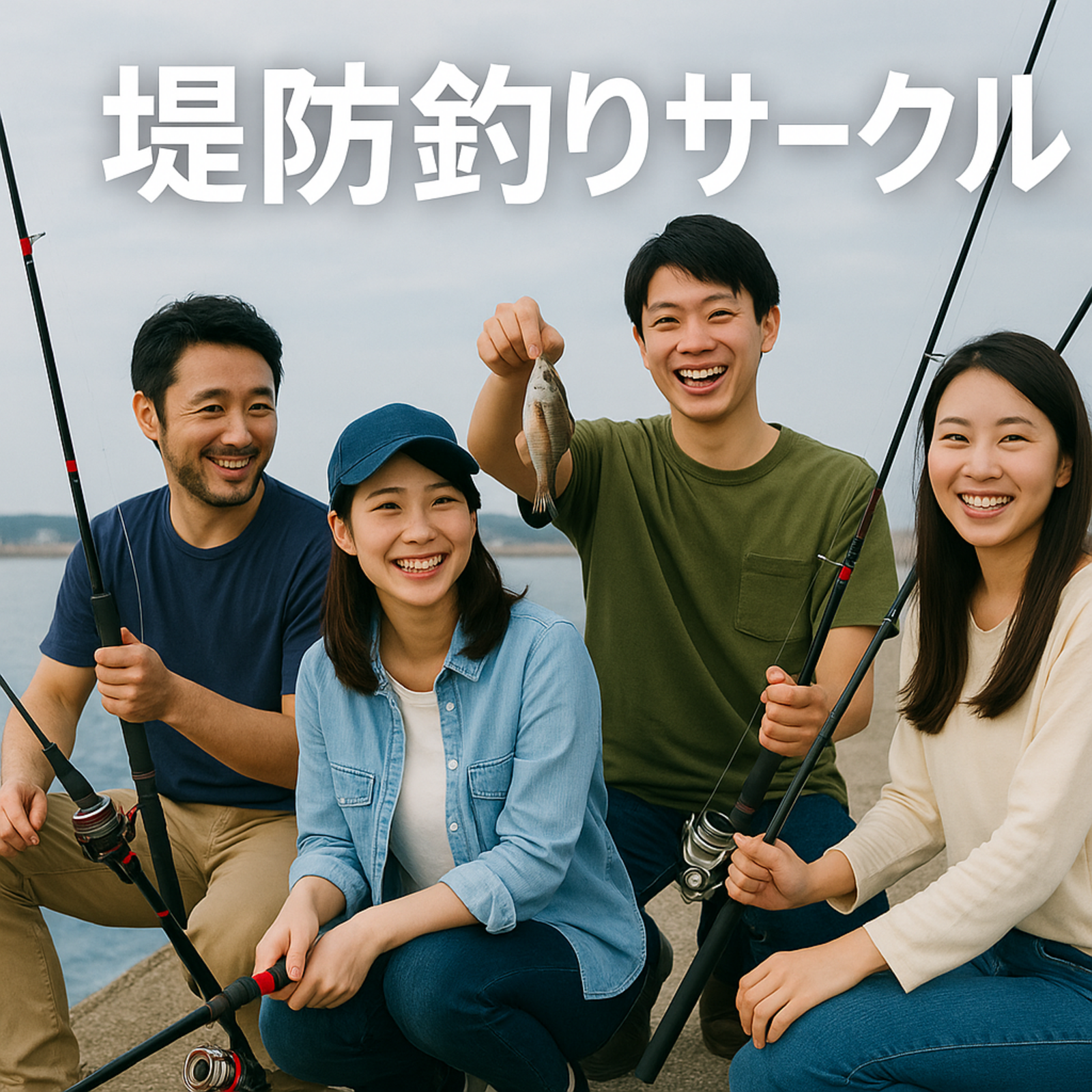 都内堤防釣りサークル