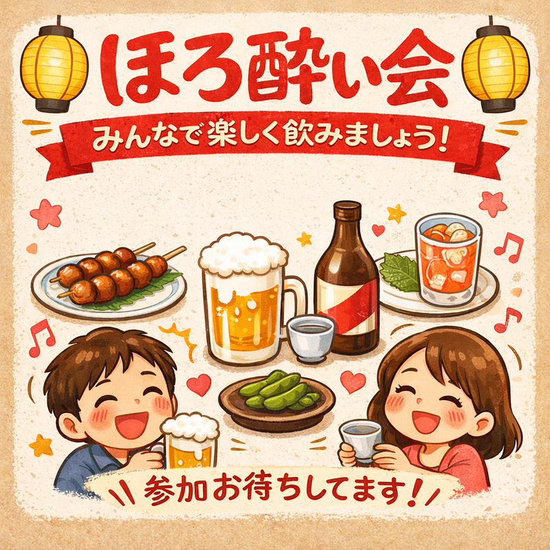 ほろ酔い会🍺🍶🍷
