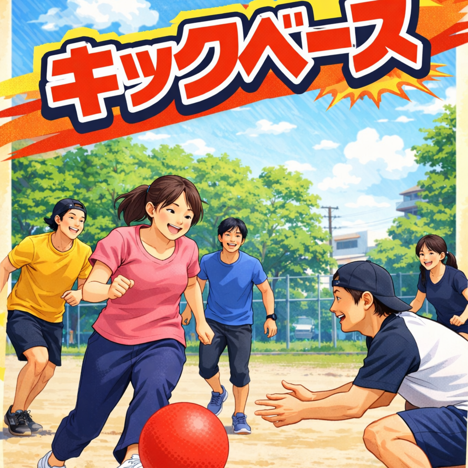 打ちたがり愛好会（キックベース）