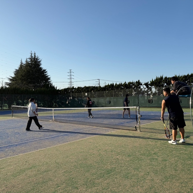 みんなで楽しくテニスしましょ〜🎾✨