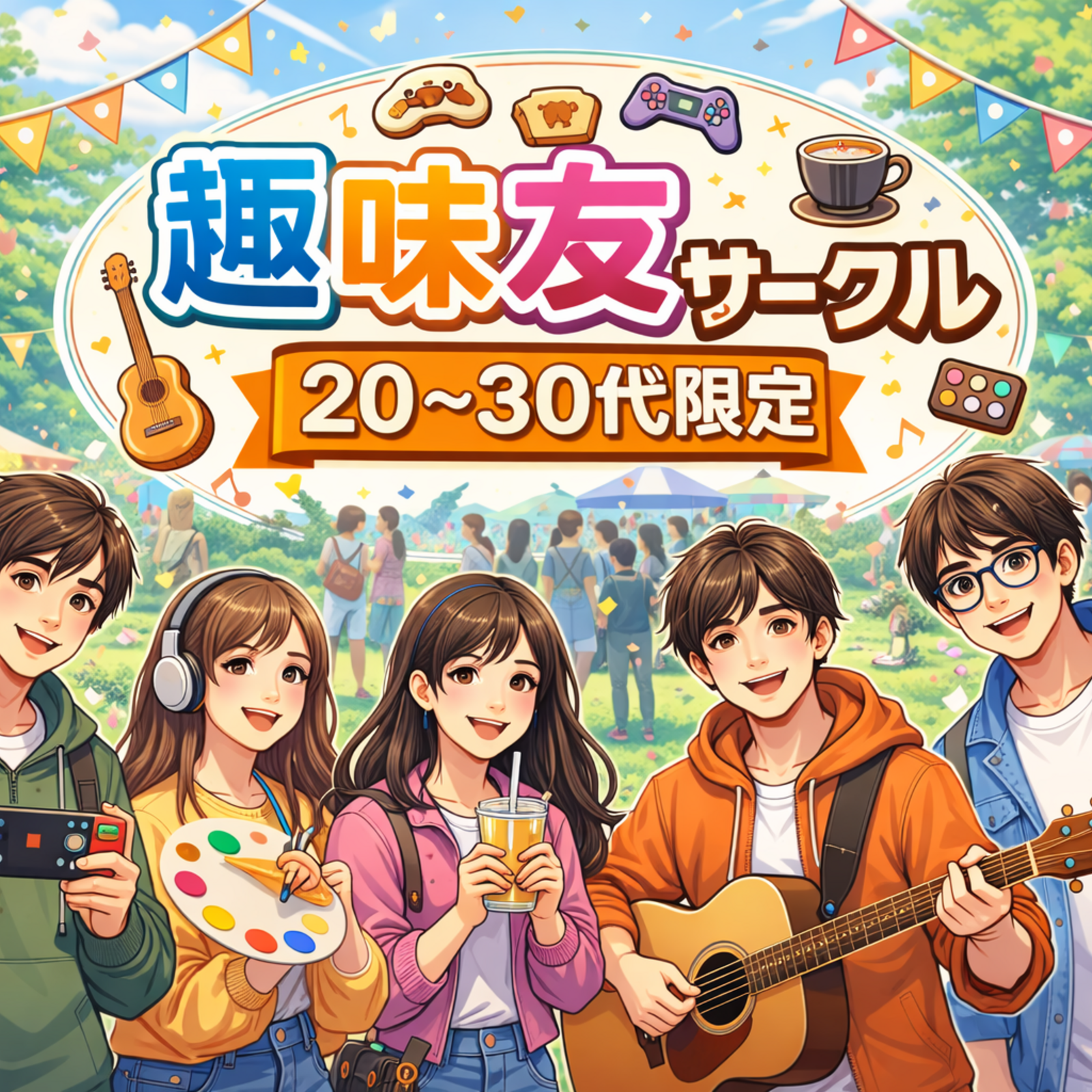 【20~30代】趣味友サークルin天神☺️✨