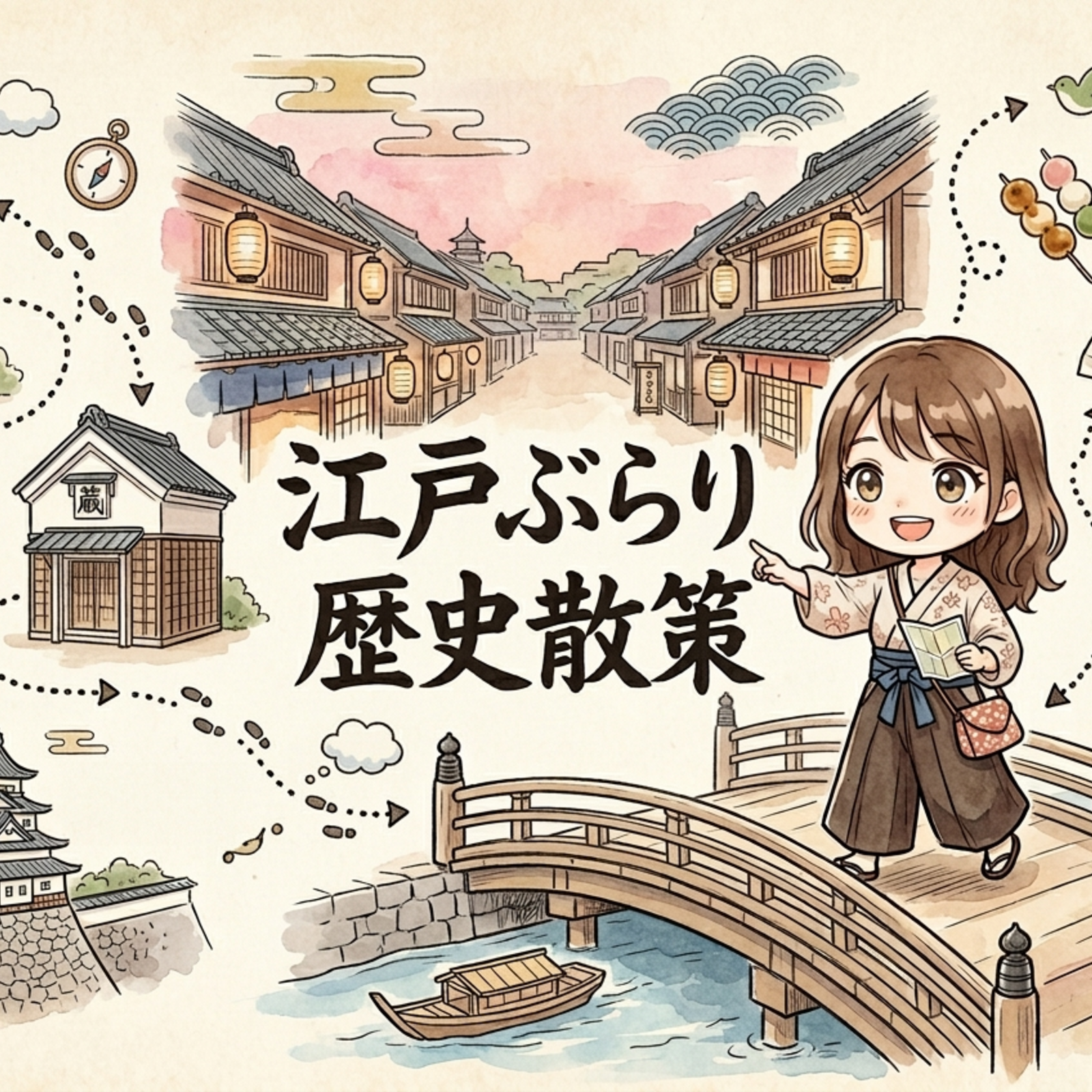 江戸・ぶらり歴史散策🏯