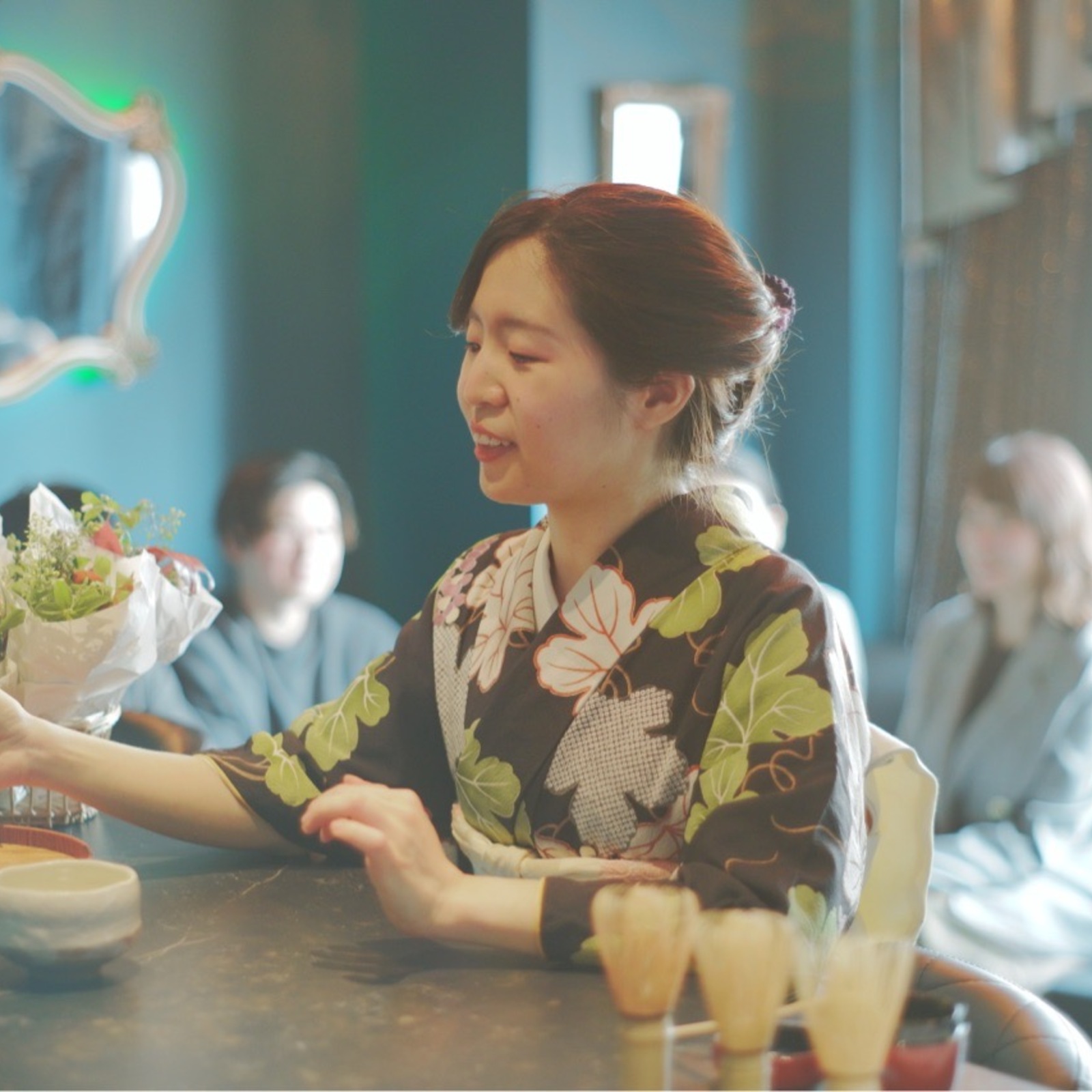 茶道でホッとsmile