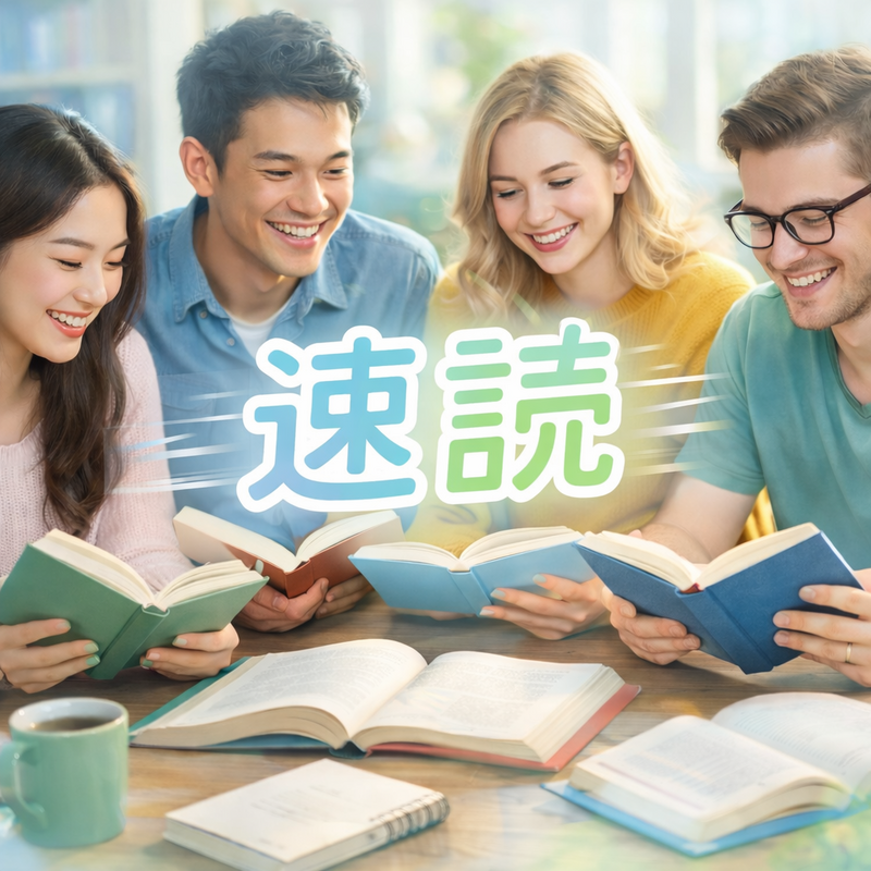 速読を学びながら脳の情報処理速度UPを目論む会