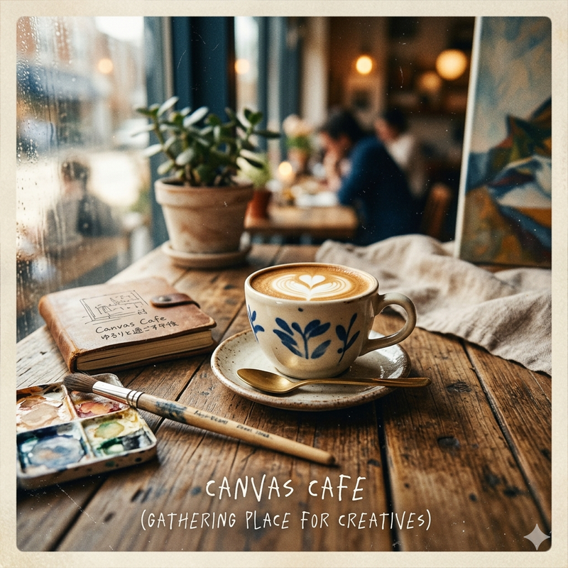 🖼️　Canvas Cafe　☕
