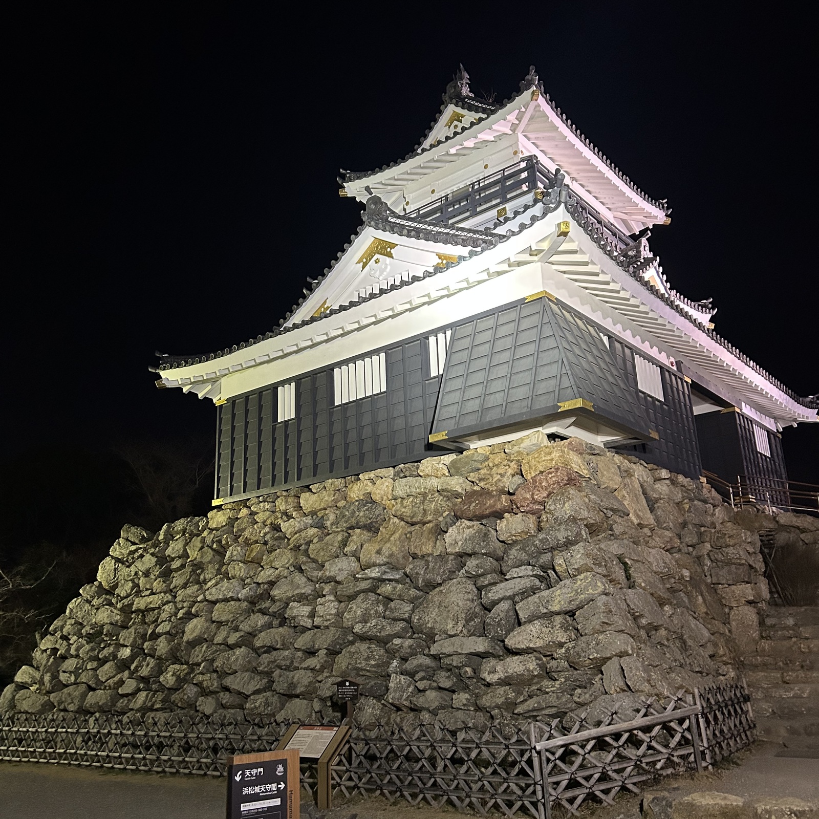 浜松城　夜散歩🚶
