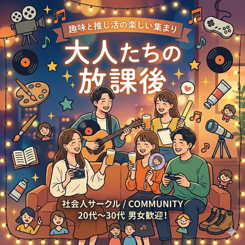 ✨大人たちの放課後✨