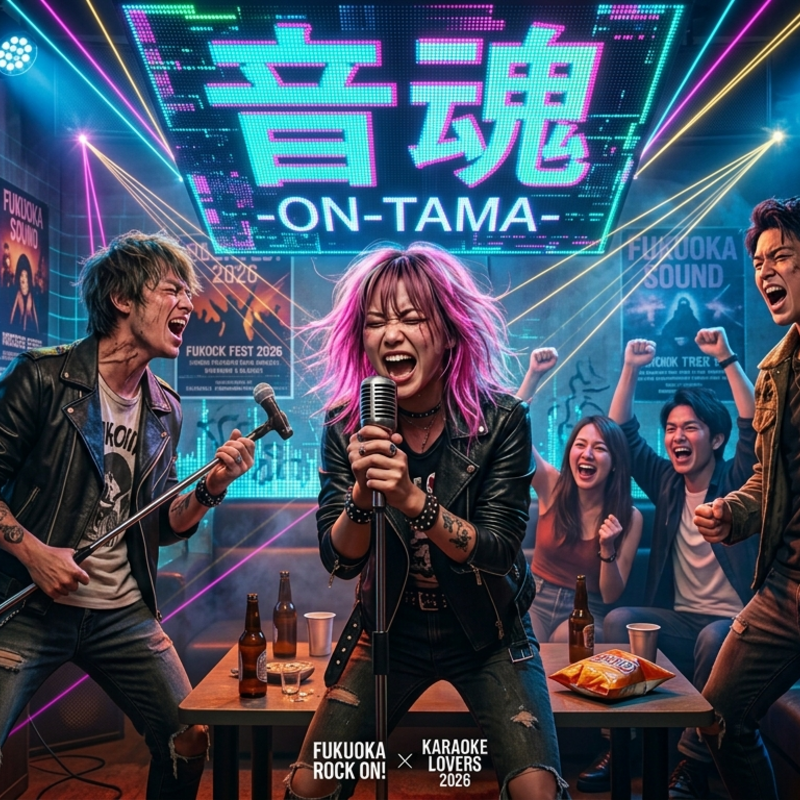 ​【音魂-おんたま-】〜音楽好きが繋がる福岡市内カラオケサークル〜