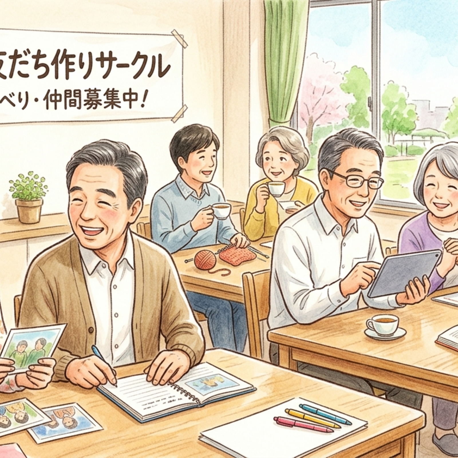 【東京】50代からの友だち作りサークル