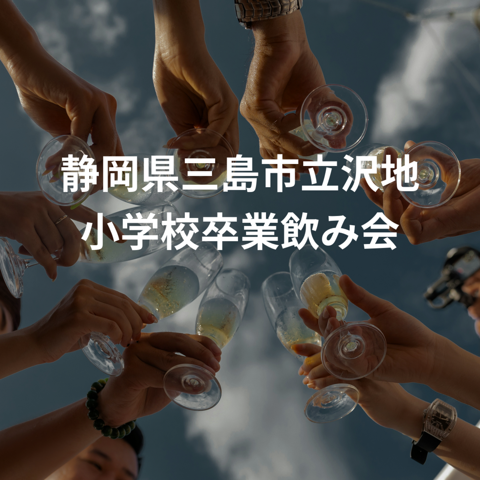 静岡県三島市立沢地小学校卒業生飲み会