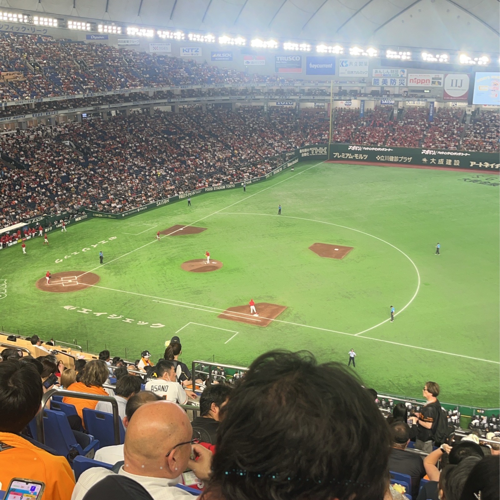 同世代で野球観戦⚾️