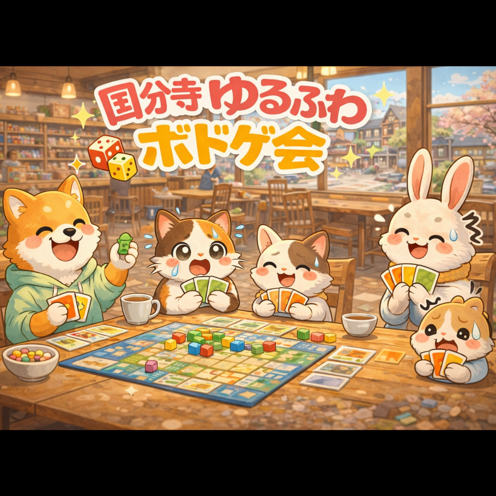 国分寺ゆるふわボドゲ会