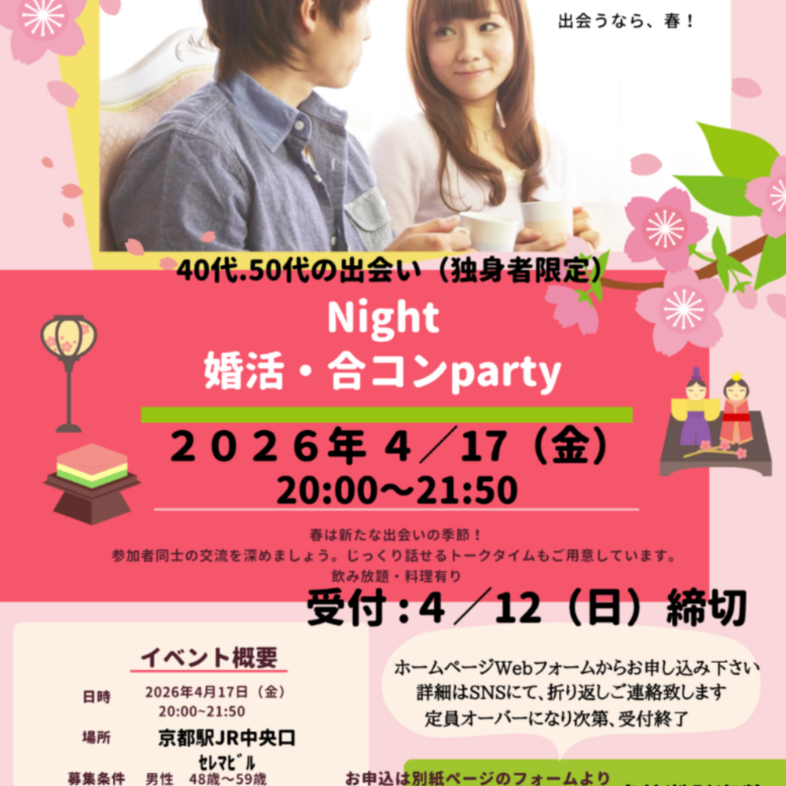 婚活合コンparty　京都