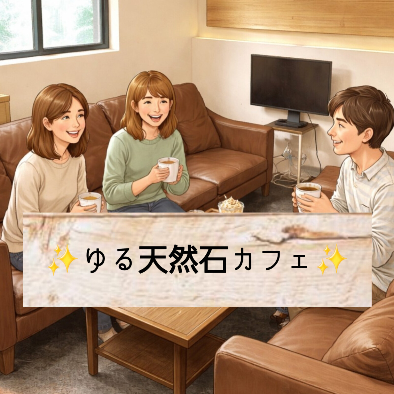 ゆる天然石カフェ