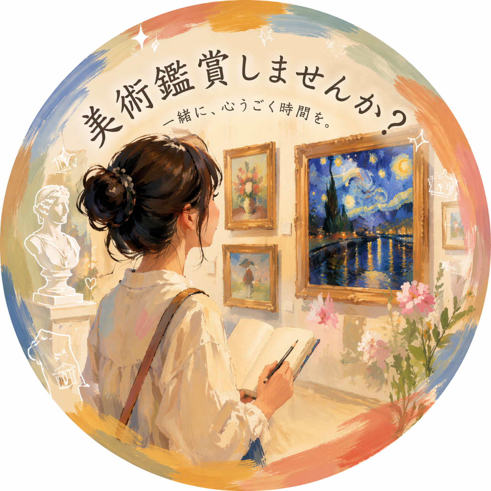 一緒に美術鑑賞🎨🖼️しませんか？